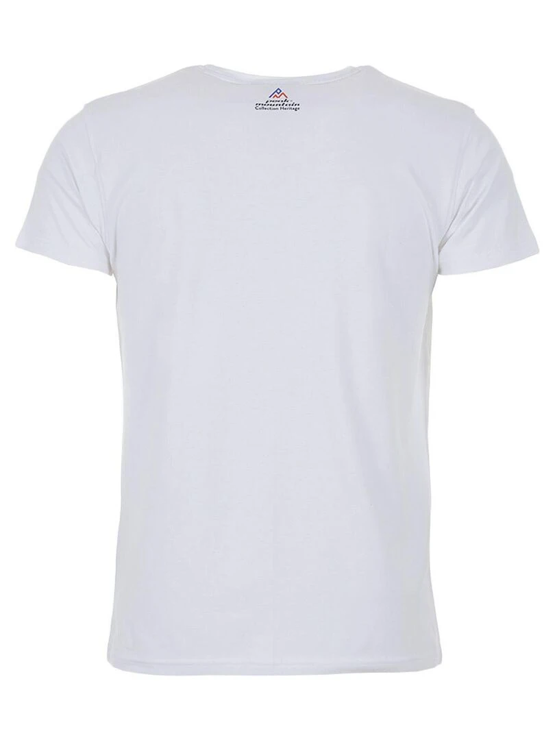 T shirt manches courtes homme CIMES PEAK MOUNTAIN Blanc