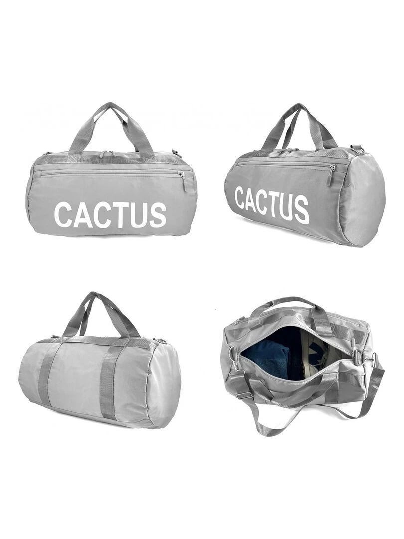 Sac de voyage week end 15 5L et sport sans roulettes   Gris