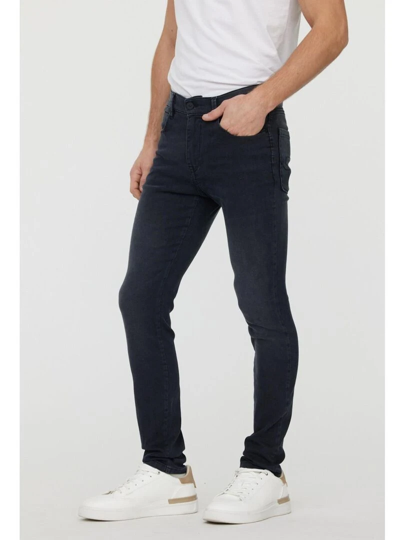 Lee Cooper Jean coton slim LC030 Noir
