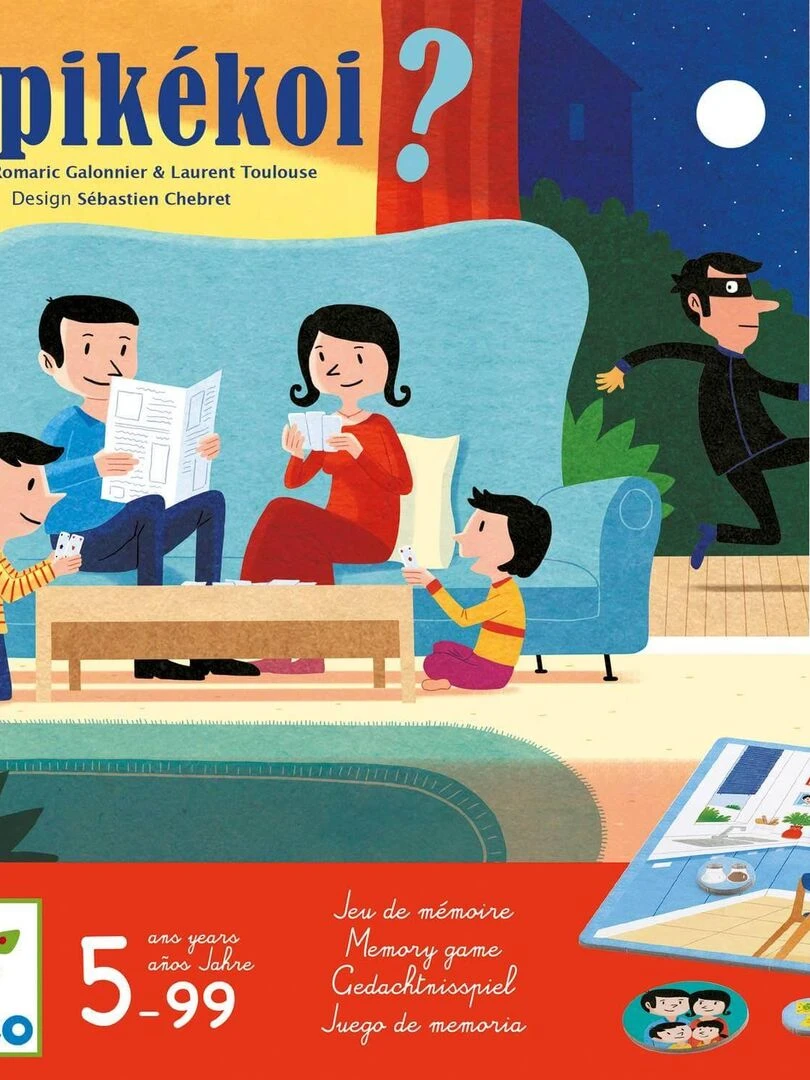 Jeu de mémoire : Tapikékoi N/A
