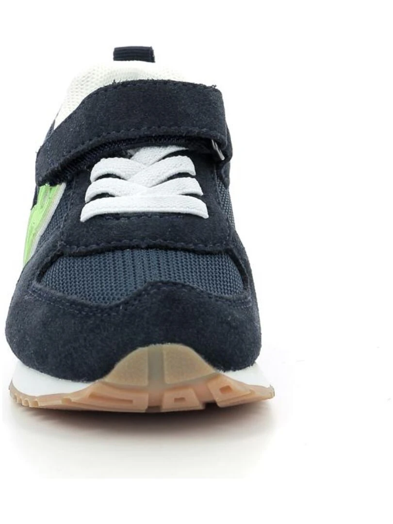 Sneakers basses Textile mesh Snooklace   Bleu marine