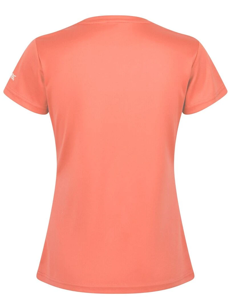 Regatta T shirt FINGAL Orange corail