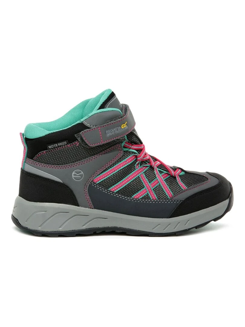 Regatta   Chaussures montantes de marche SAMARIS   Gris Rose
