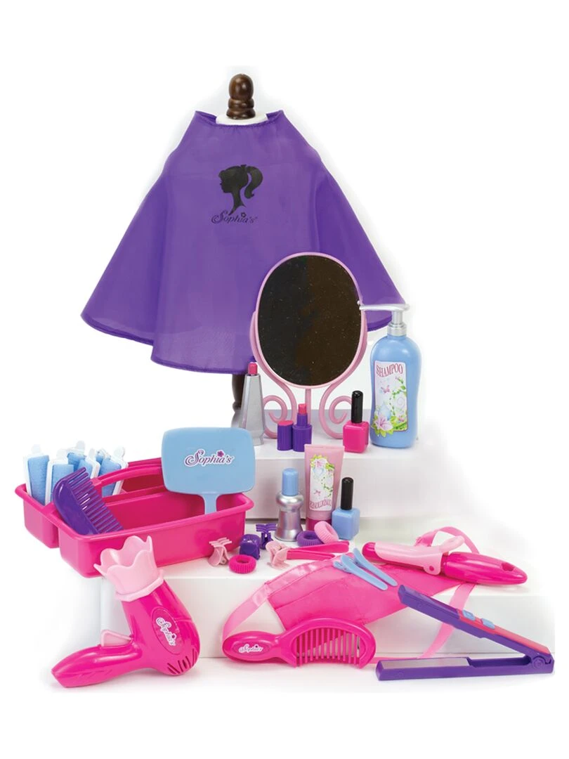 Sophia’s par Teamson Kids Hair Salon Terminez un jeu de 30 pièces pour 18 "poupées N/A