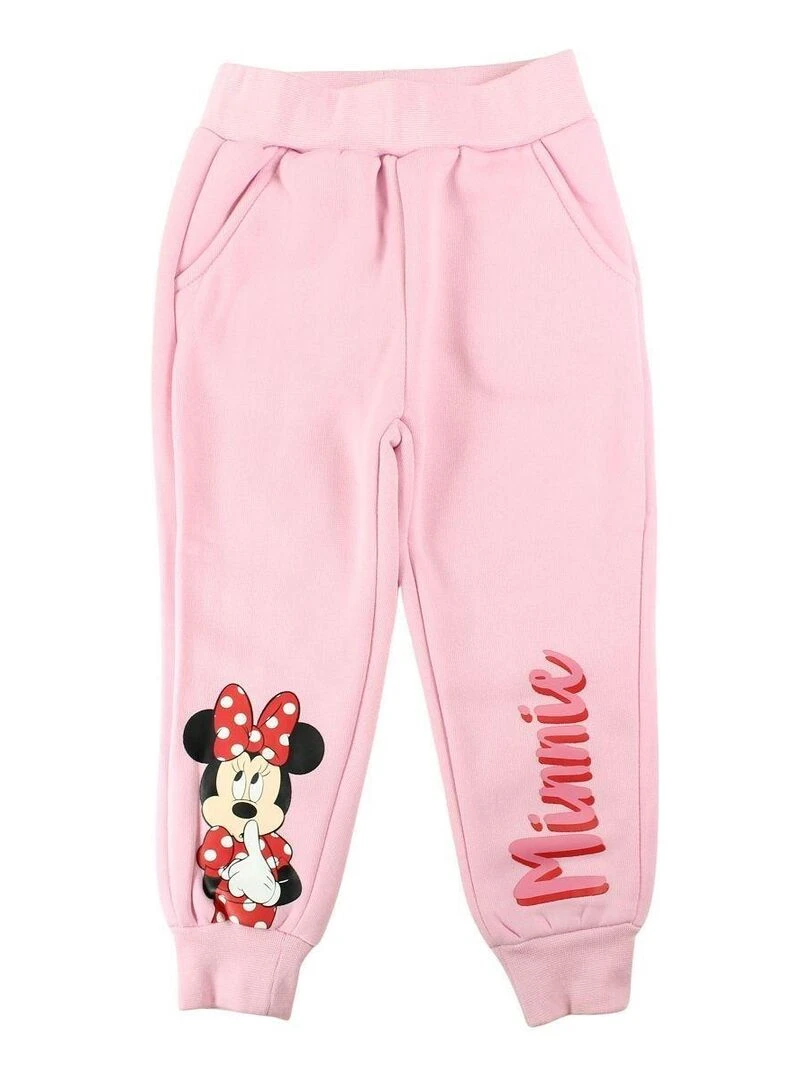 Disney   Ensemble ​​Veste pantalon fille Imprimé Minnie   Rose