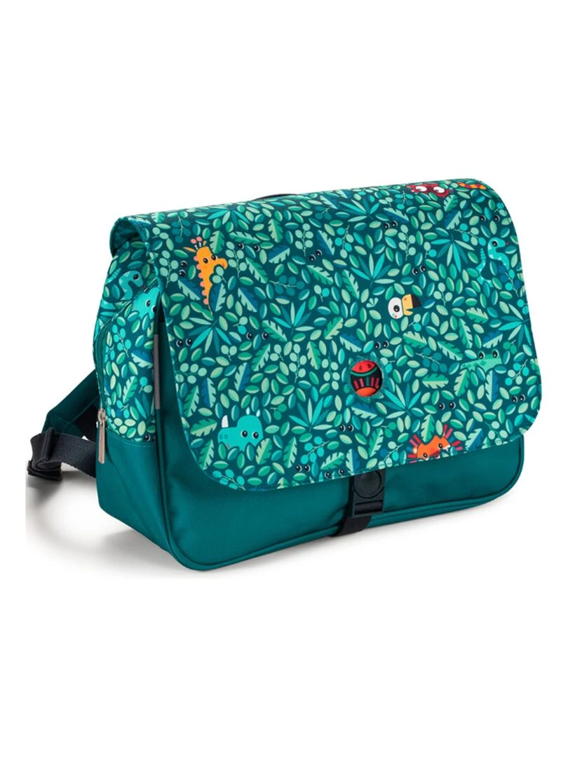Cartable enfant Jungle Bleu