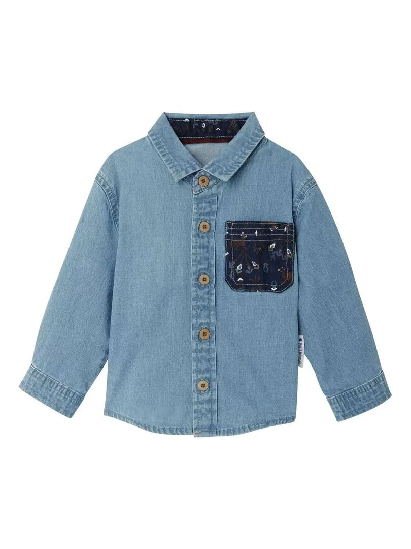 Chemise garçon Groovy Bleu