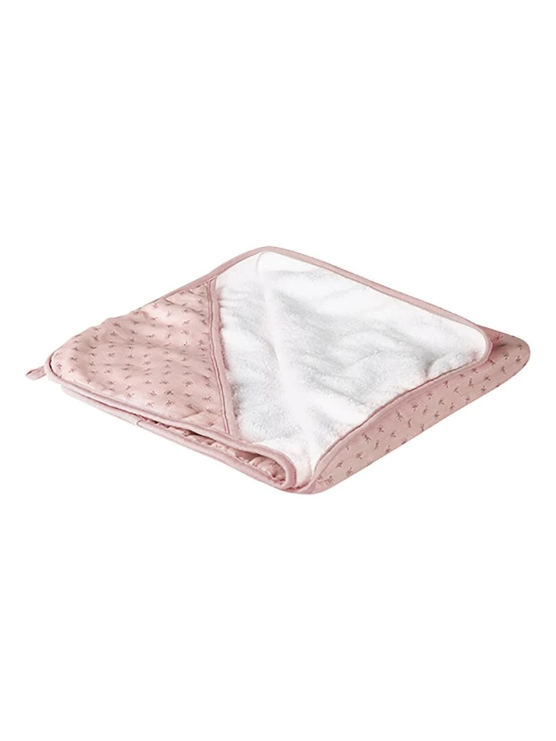 Cape de Bain Bébé "Lil Planet"   100% Coton bio OEKOTEX   'ROBA'   Rose