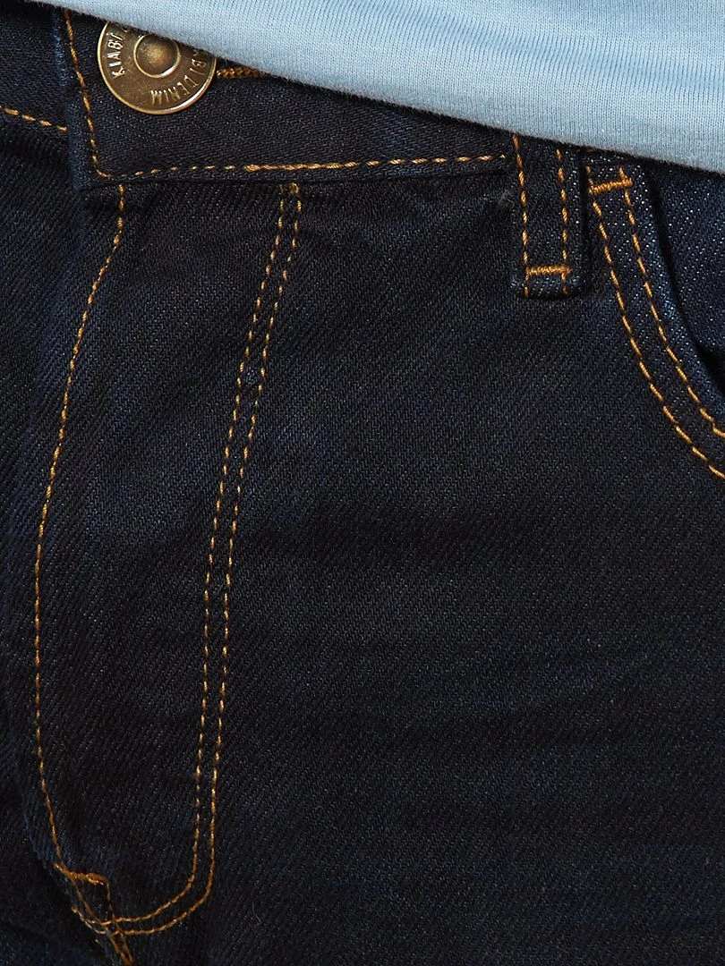 Jean regular   L32   bleu indigo