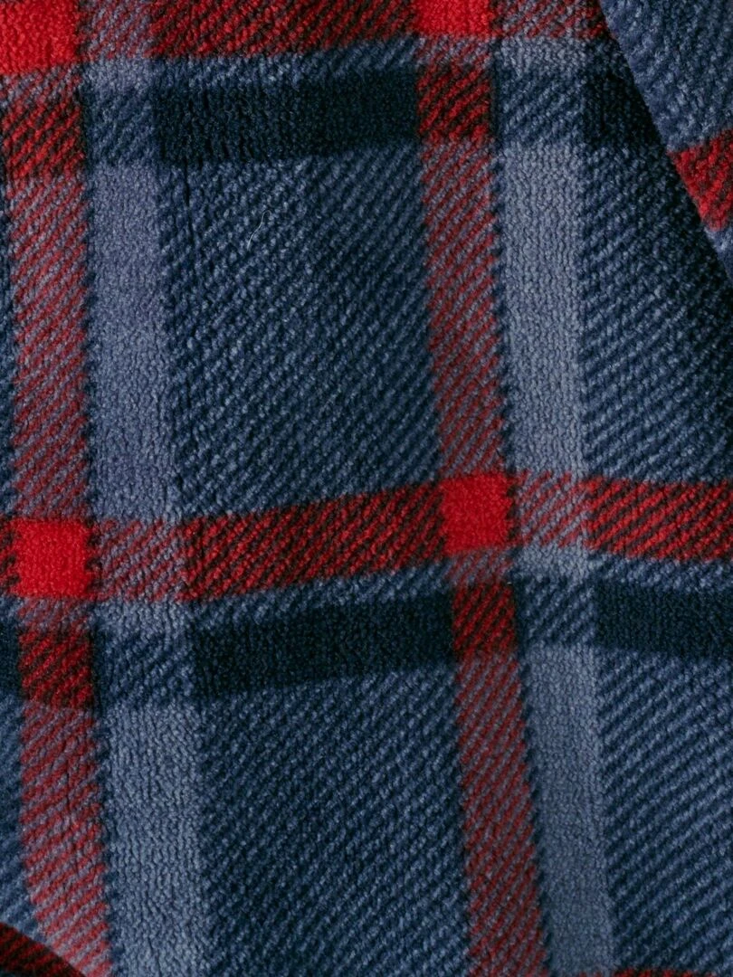 Robe de chambre à carreaux Thermolactyl   Damart   Gris