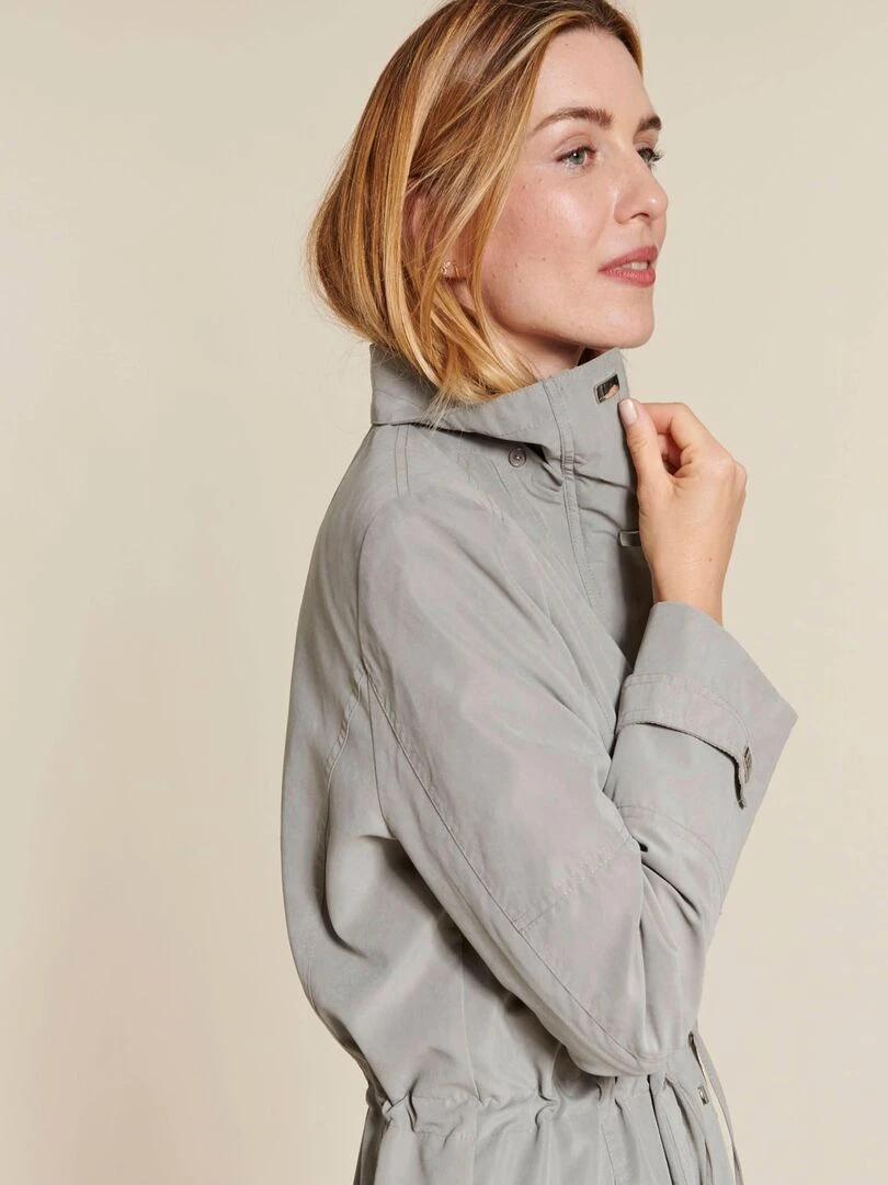 Parka 3/4 mi saison   Damart   Violet clair