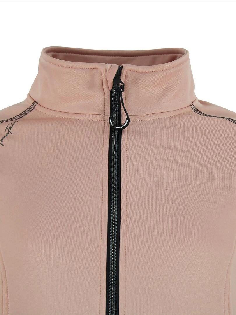 Blouson polarshell femme AMARO   Rose