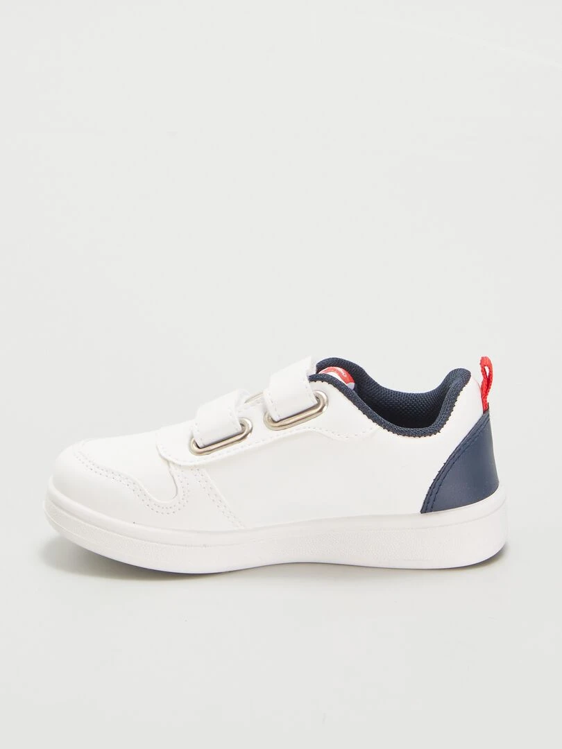 Baskets à scratchs 'Jurassic Park'   blanc