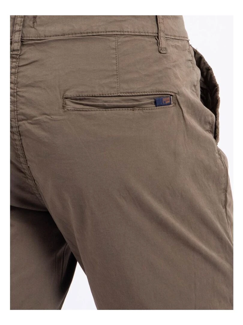 Bermuda chino BAZY   Kaki