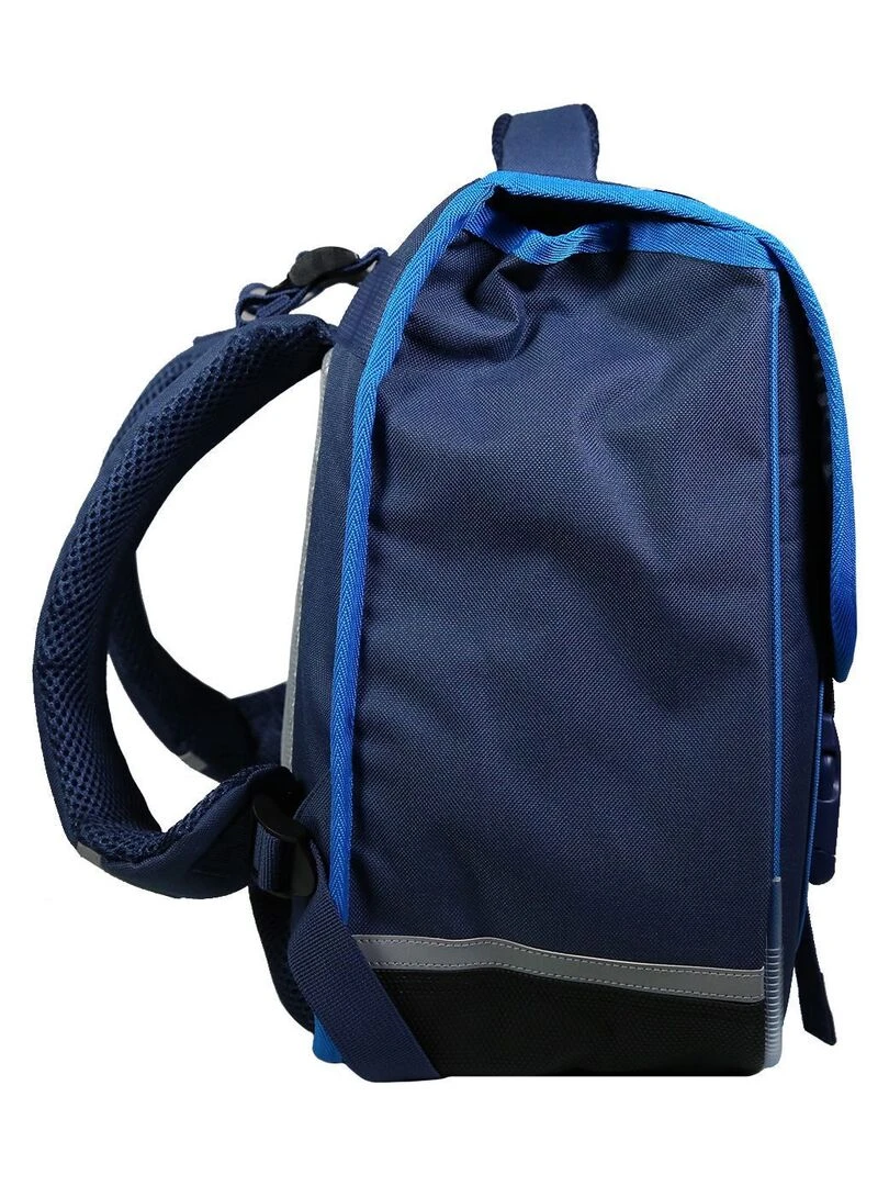 BAGTROTTER Cartable 38 cm Phileas Dinosaures Bleu   Système Smart Comfort   Bleu