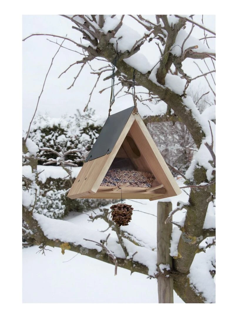 Kit De Fabrication Mangeoire Pour Oiseaux   Beige