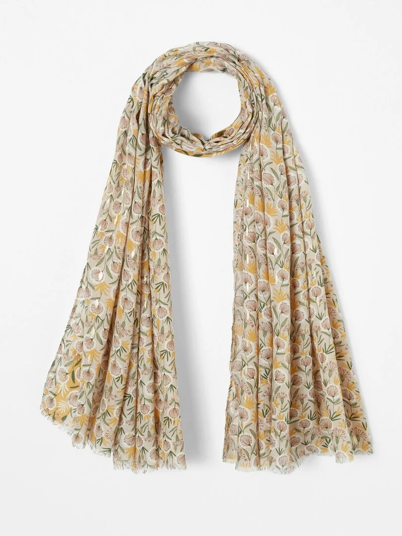 Foulard imprimé Damart Vert