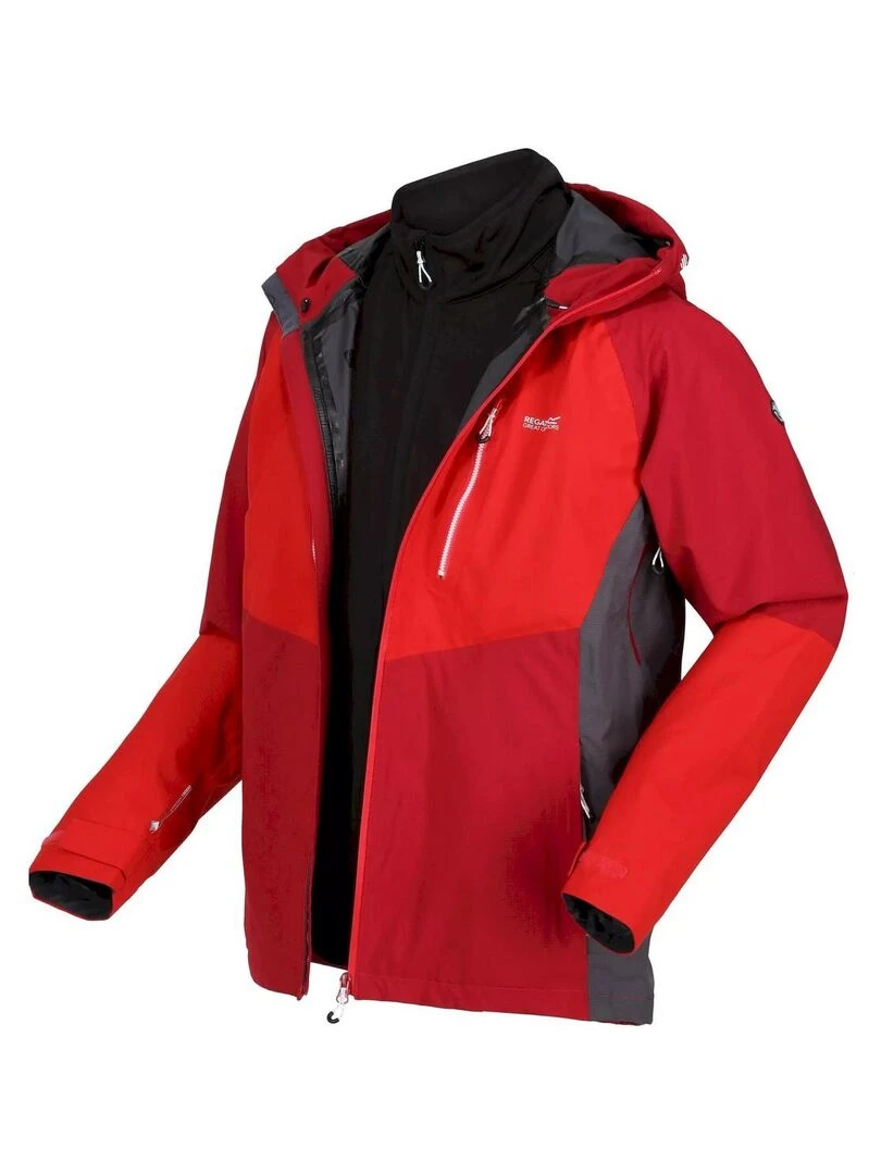 Regatta   Veste imperméable SACRAMENTO   Rouge foncé