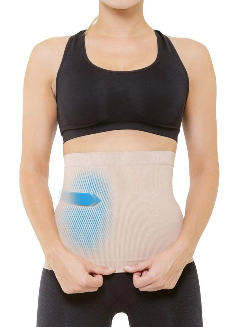 Ceinture anti cellulite sport Cellutex Beige sable