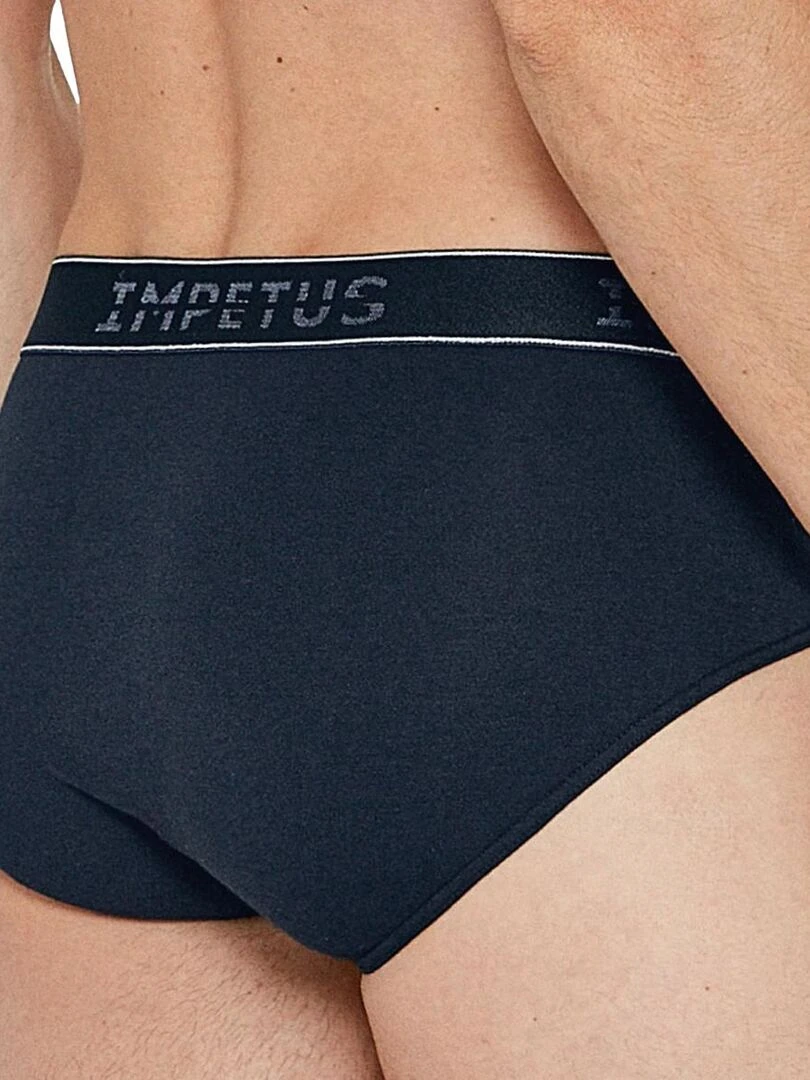 Pack 2 slips en coton Taiti   Bleu