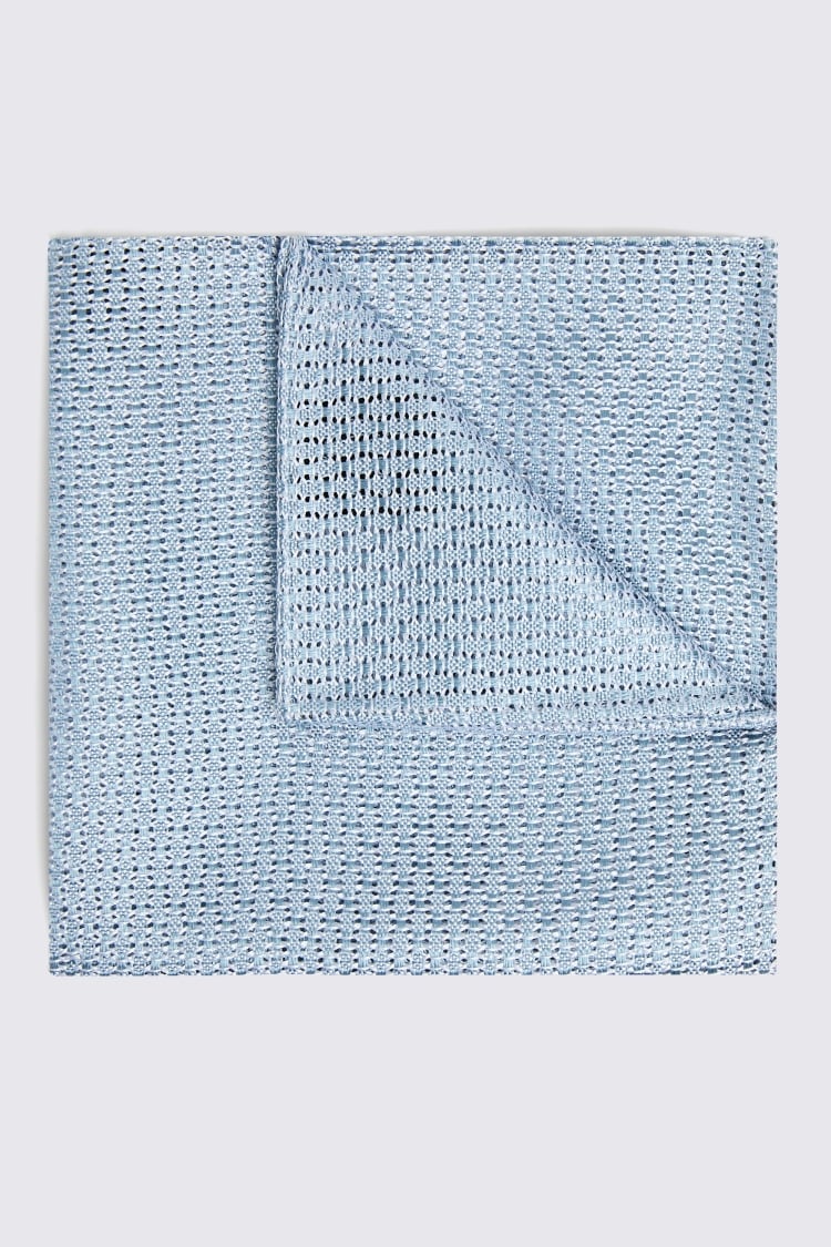 Sky Grenadine Pocket Square