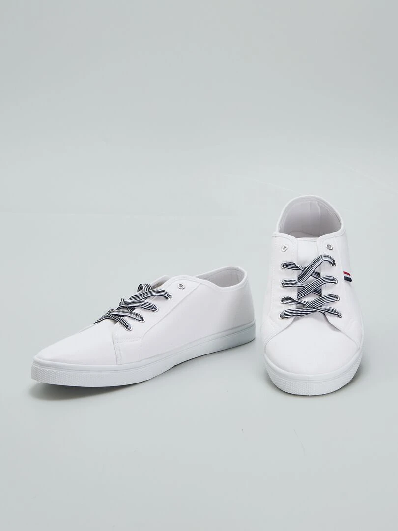 Baskets basses   blanc