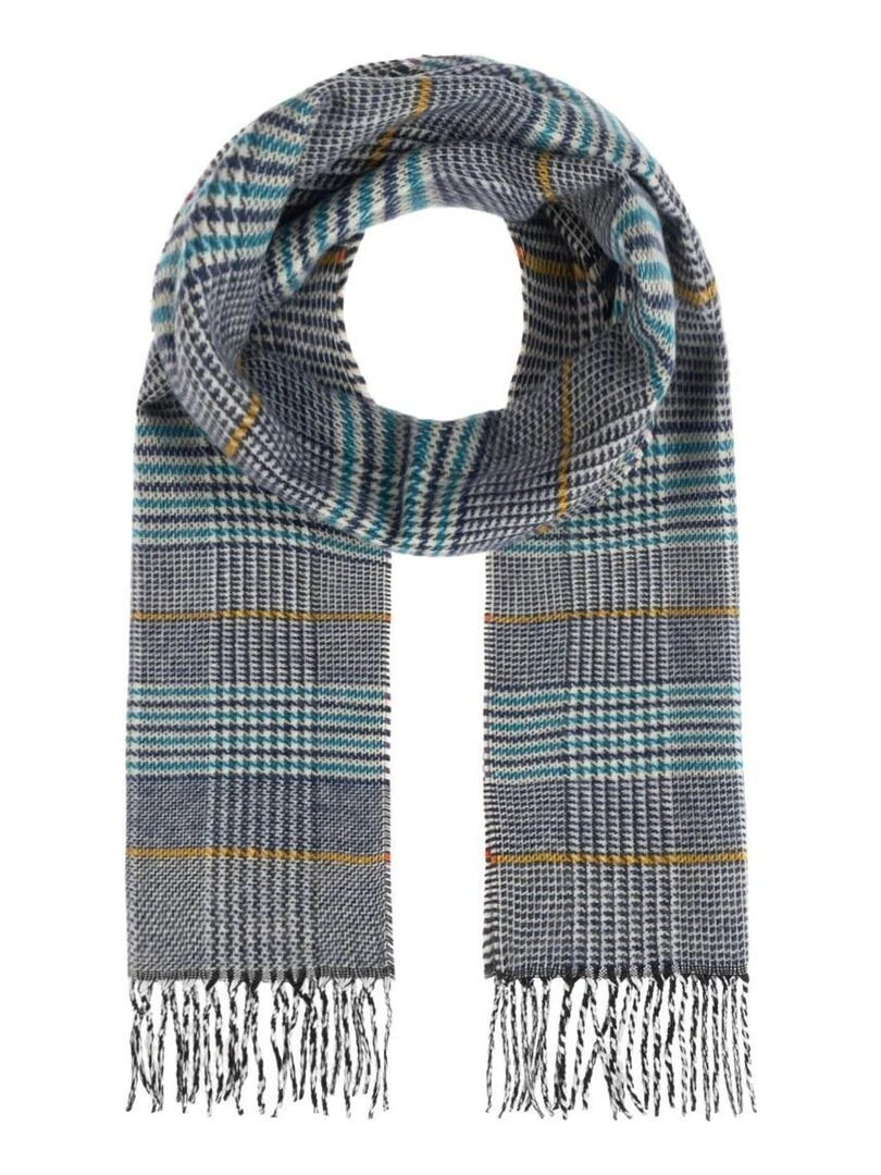 Echarpe Ushi Fabriqué en France Bleu