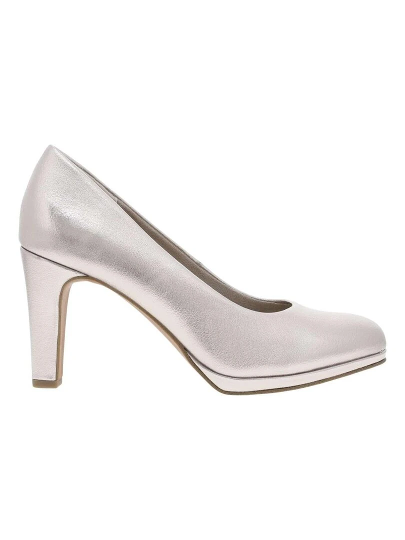MARCO TOZZI Escarpins talon décroché haut Gris