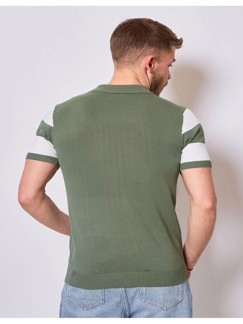 Polo manches courtes Kebello   Vert