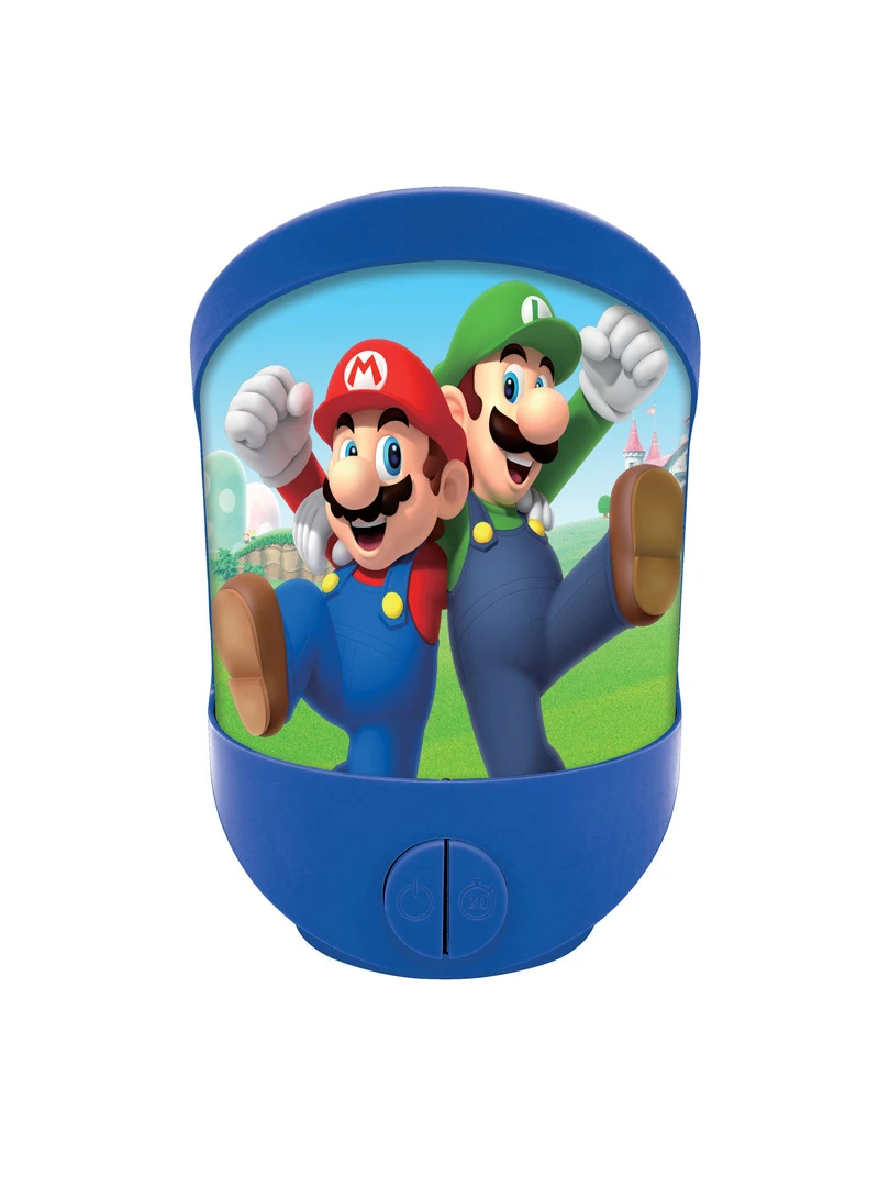 Veilleuse De Chevet Ou Murale Super Mario Transparent