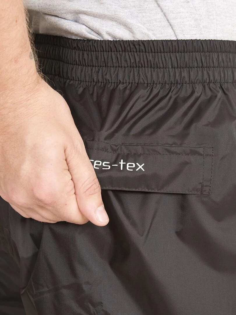 Trespass Qikpac   Sur pantalon imperméable   Adulte unisexe   Noir