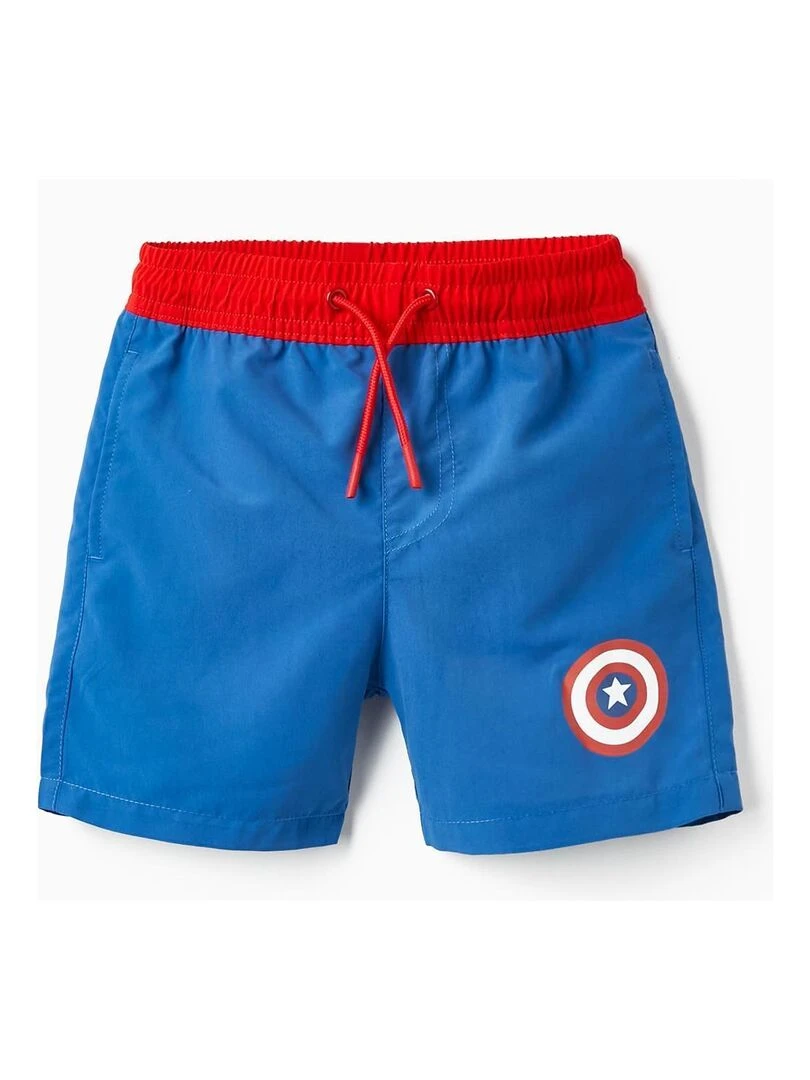 Shorts de Bain pour Garçon 'Marvel Captain America' MARVEL CAP AMERICA Bleu