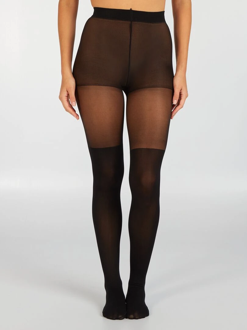 Collants fantaisie 60D noir