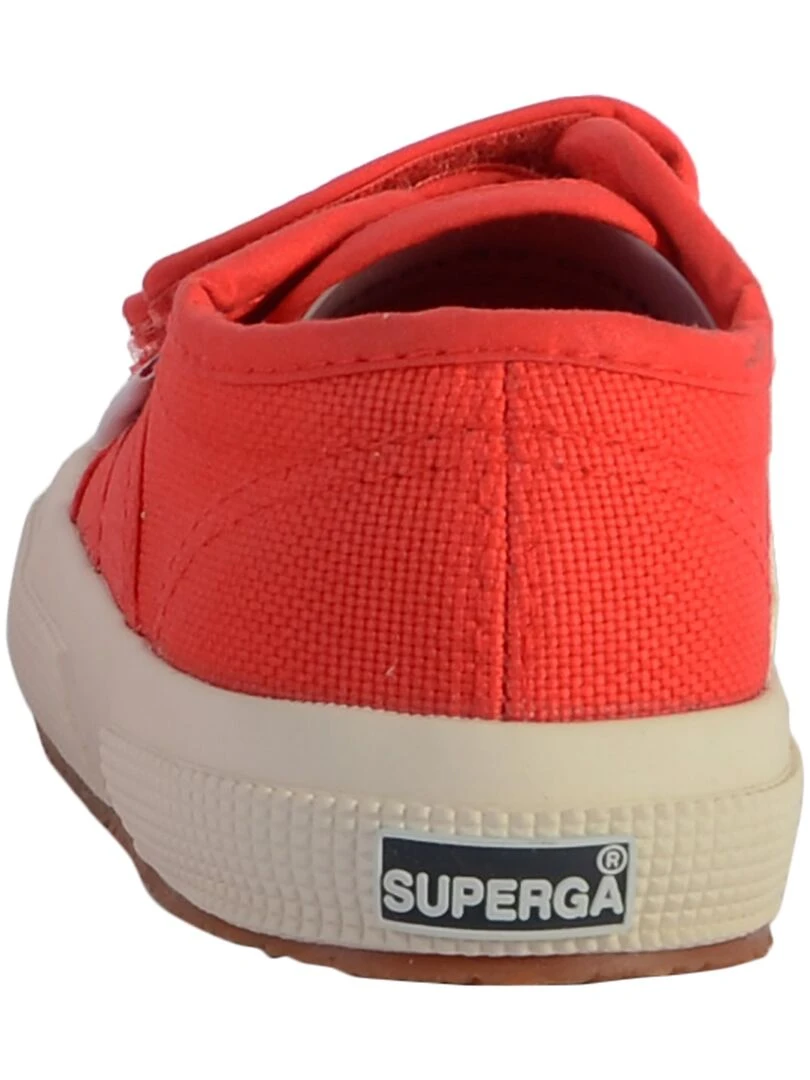 Basket Superga Enfant Cotjstrap Classic   Rouge