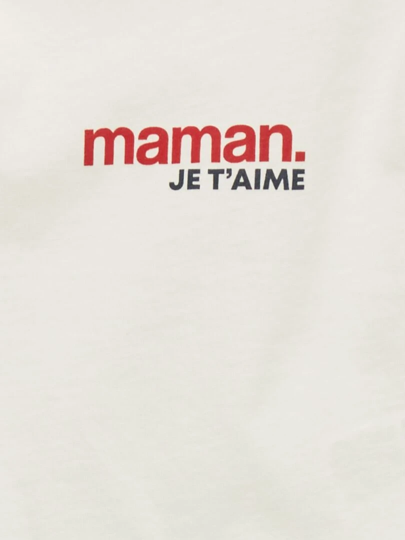 T shirt en jersey Blanc