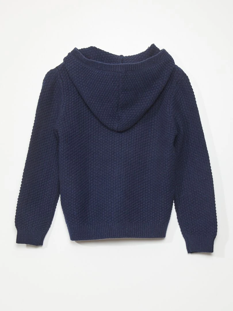 Gilet à capuche   Marine