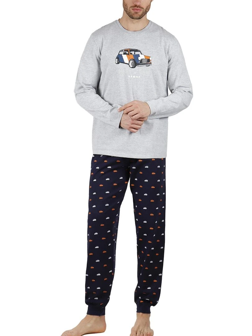 Pyjama pantalon et haut Wide And Low Gris