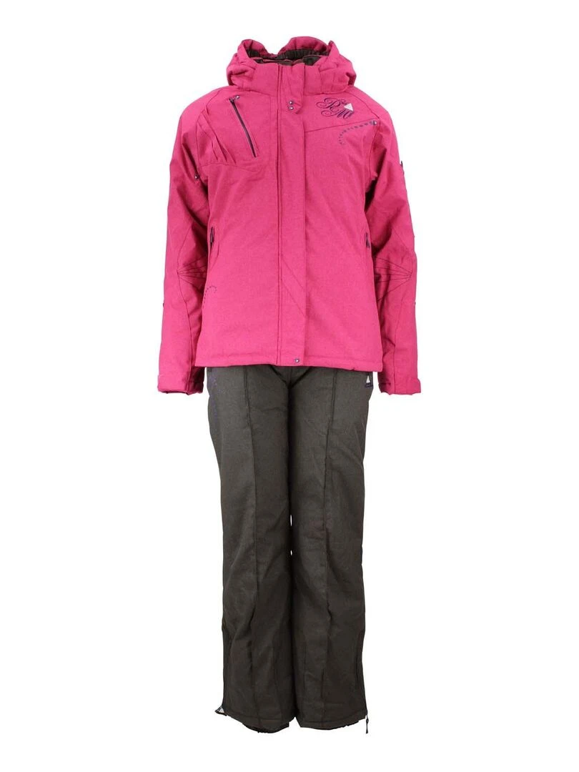 Ensemble de ski fille GAZLY PEAK MOUNTAIN Rose fushia