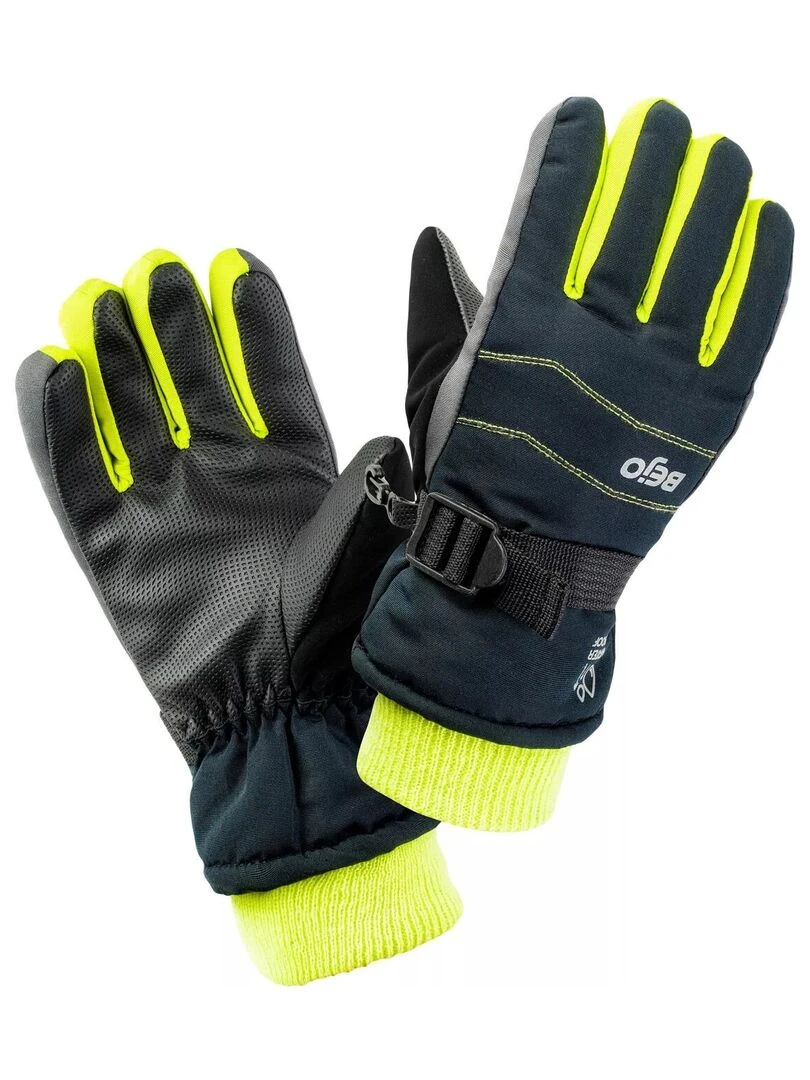 Bejo   Gants de ski OSIAN   Noir Vert