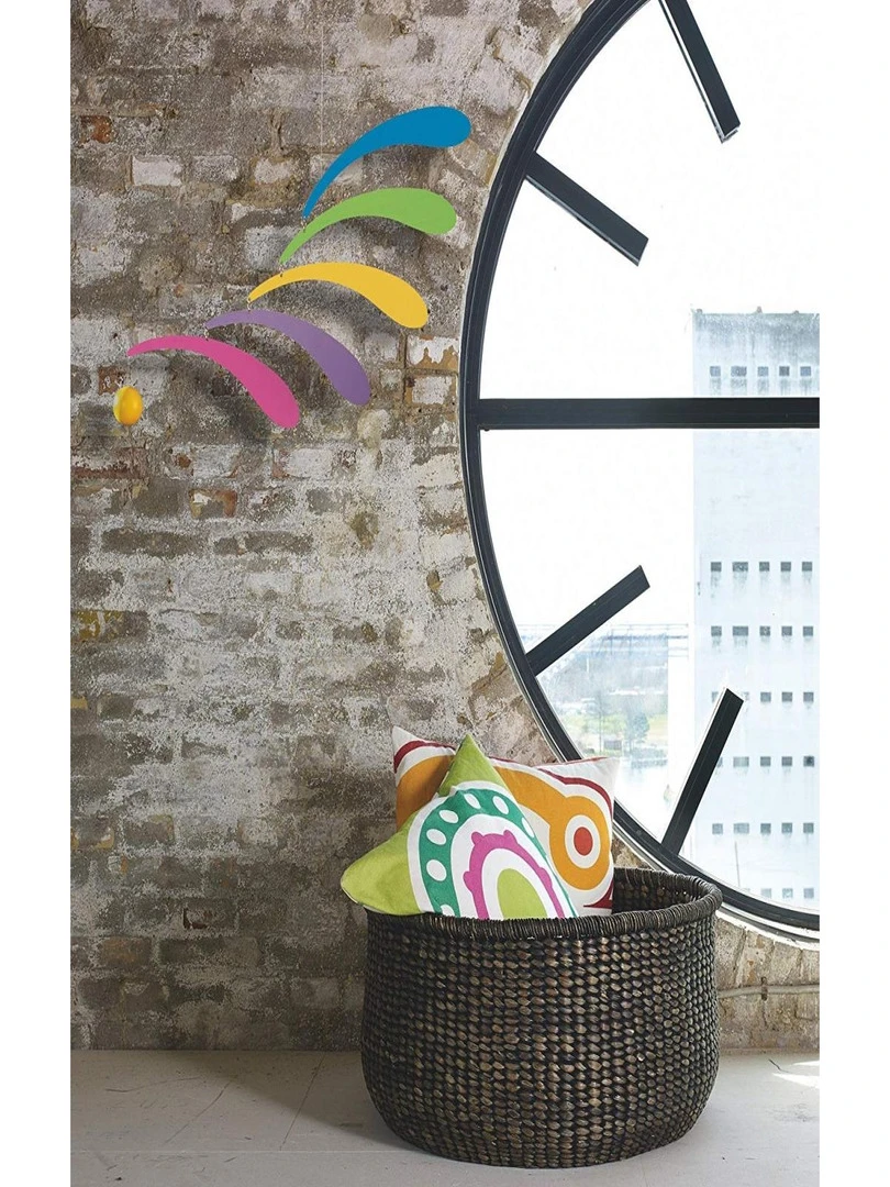 'flensted Mobiles' Flowing Rhythm Rainbow   Jaune