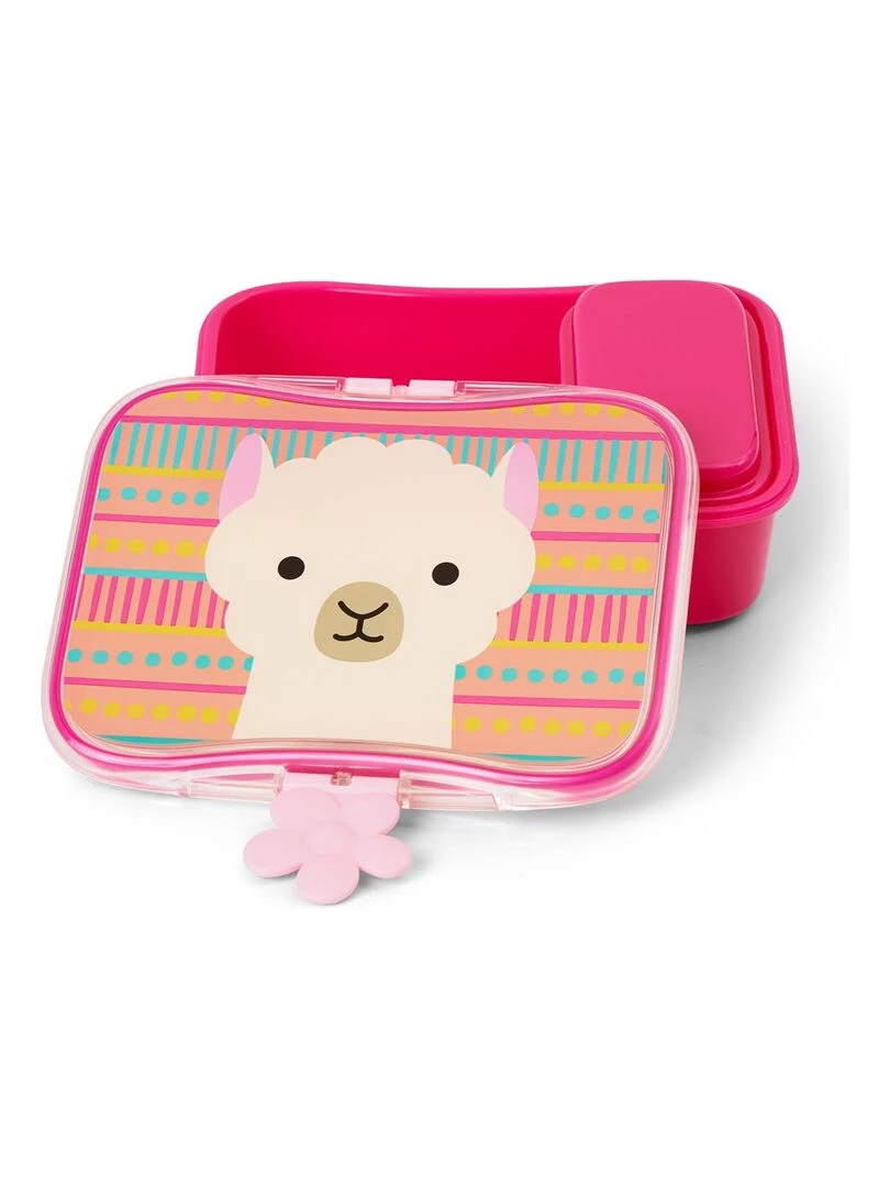 Lunch box Zoo lama Bleu