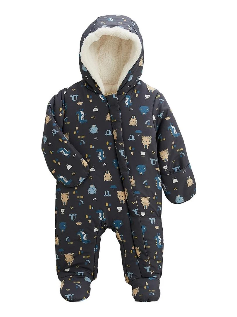 Combi pilote Little Funny Gris Gris
