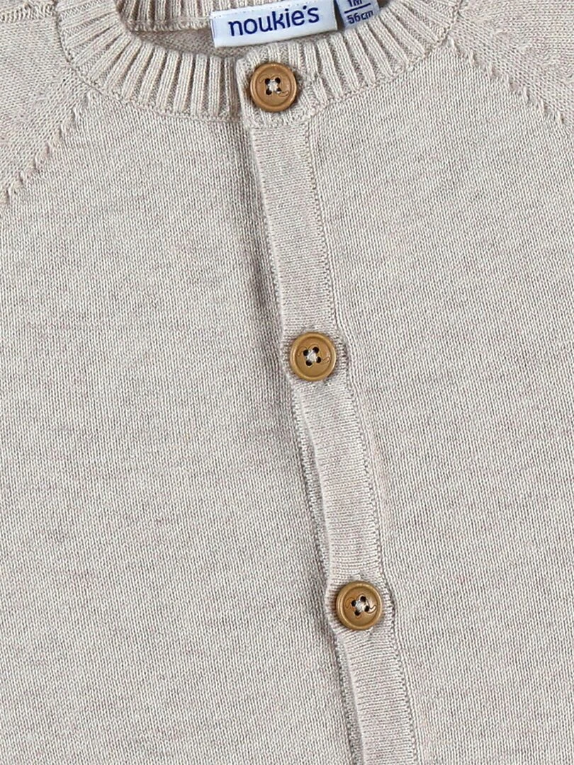 Cardigan en tricot    Noukie's   Beige