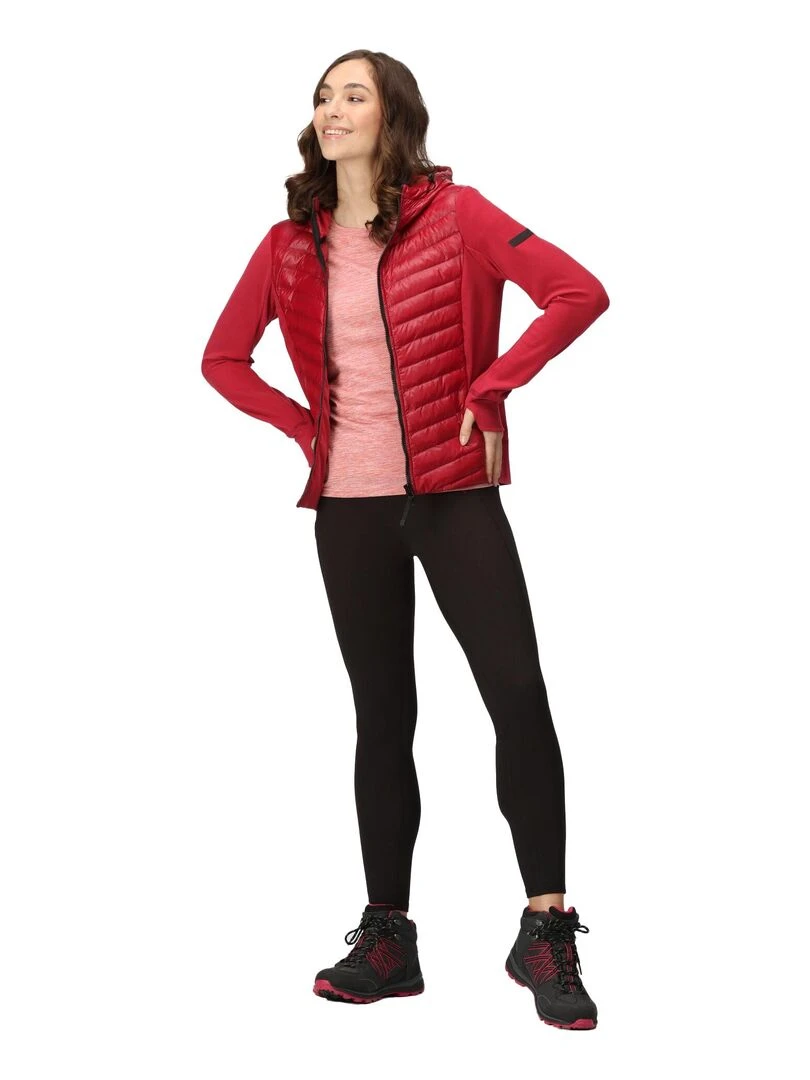 Regatta   Veste hybride KELTON   Rouge foncé