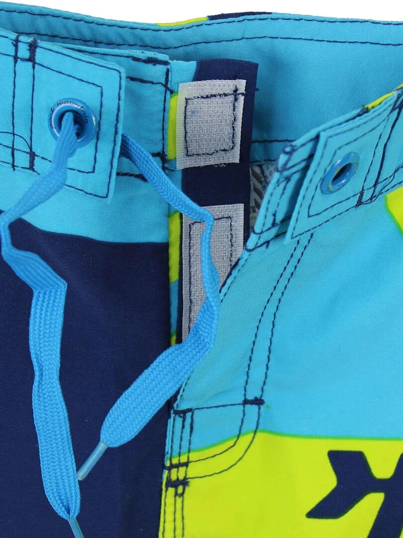 Bermuda de bain garçon ECAHITI   PEAK MOUNTAIN   Bleu