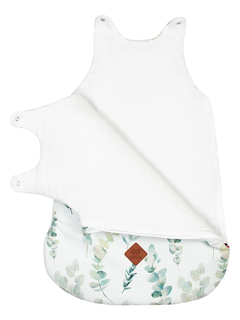Gigoteuse sans manches en coton Eucalyptus Multicolore
