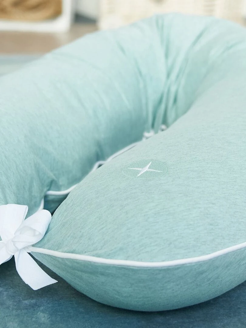 Coussin d'allaitement confort évolutif coton   Vert