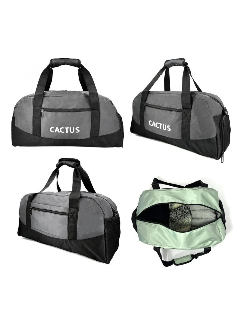 Sac de voyage week end 26L et sport sans roulettes   Gris