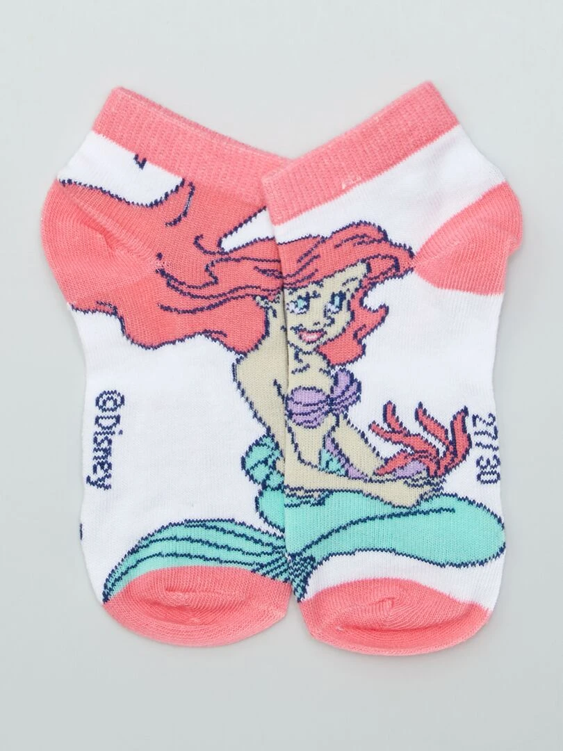 Lot de chaussettes 'Ariel' de 'Disney'   3 paires   VERT