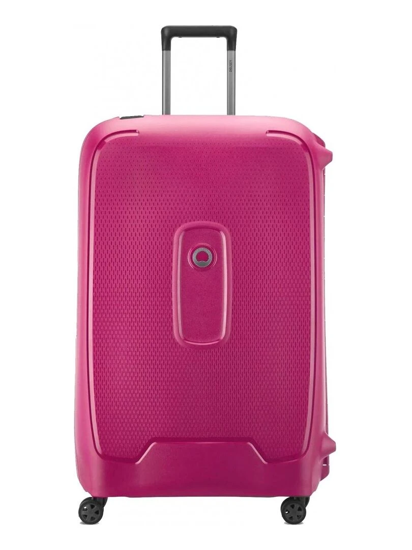 Lot 2 valises rigides Montcenis 69 cm et 82 cm ABS Rose